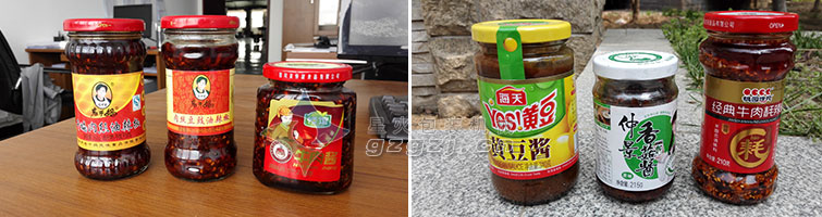 全自動醬料灌裝生產(chǎn)線，大顆粒醬料灌裝生產(chǎn)線